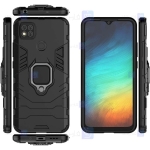 قاب محافظ ضد ضربه انگشتی شیائومی Ring Holder Iron Man Armor Case Xiaomi Redmi 9C