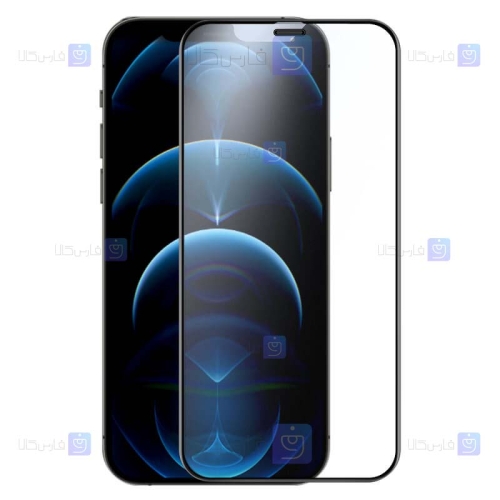 گلس مات تمام صفحه تمام چسب نیلکین آیفون Nillkin Fog Mirror Matte Glass For Apple iPhone 12 Mini