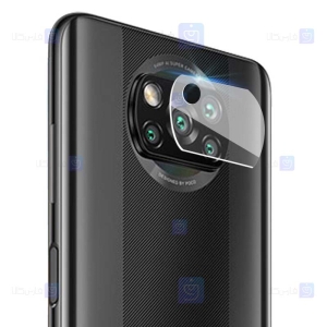 محافظ لنز شیشه ای دوربین Xiaomi Poco X3