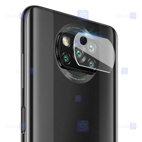 محافظ لنز شیشه ای دوربین شیائومی Camera Lens Glass Protector For Xiaomi Poco X3 NFC