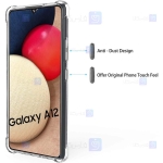 قاب محافظ ژله ای کپسول دار 5 گرمی سامسونگ Clear Tpu Air Rubber Jelly Case For Samsung Galaxy A12