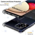 قاب محافظ ژله ای کپسول دار 5 گرمی سامسونگ Clear Tpu Air Rubber Jelly Case For Samsung Galaxy A12