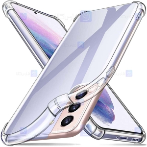 قاب محافظ ژله ای کپسول دار 5 گرمی سامسونگ Clear Tpu Air Rubber Jelly Case For Samsung Galaxy S21
