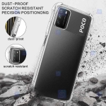 قاب محافظ ژله ای کپسول دار 5 گرمی شیائومی Clear Tpu Air Rubber Jelly Case For Xiaomi Poco M3