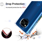 قاب محافظ ژله ای کپسول دار 5 گرمی شیائومی Clear Tpu Air Rubber Jelly Case For Xiaomi Poco X3 NFC