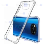 قاب محافظ ژله ای کپسول دار 5 گرمی شیائومی Clear Tpu Air Rubber Jelly Case For Xiaomi Poco X3 NFC
