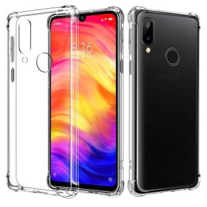 قاب محافظ ژله ای کپسول دار 5 گرمی شیائومی Clear Tpu Air Rubber Jelly Case For Xiaomi Redmi Note 7s