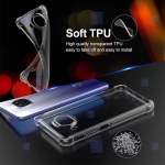 قاب محافظ ژله ای کپسول دار 5 گرمی شیائومی Clear Tpu Air Rubber Jelly Case For Xiaomi Redmi Note 9 Pro 5G