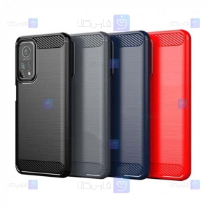 قاب ژله ای Xiaomi Mi 10T 5G مدل فیبر کربنی