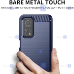 قاب ژله ای Xiaomi Mi 10T 5G مدل فیبر کربنی