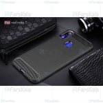 قاب محافظ ژله ای شیائومی Fiber Carbon Rugged Armor Case For Xiaomi Redmi Note 7s