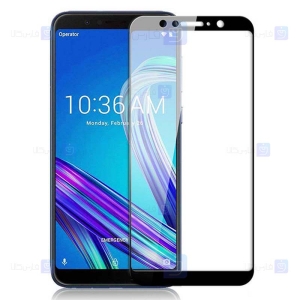 محافظ صفحه نمایش تمام چسب با پوشش کامل ایسوس Full Glass Screen Protector For Asus ZenFone Max Pro M1 ZB602KL