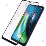 محافظ صفحه نمایش شیشه ای تمام چسب با پوشش کامل موتورولا Full Glass Screen Protector For Motorola Moto G9 Play