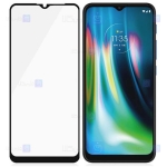 محافظ صفحه نمایش شیشه ای تمام چسب با پوشش کامل موتورولا Full Glass Screen Protector For Motorola Moto G9 Play
