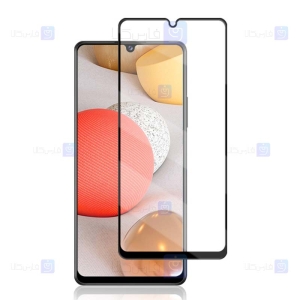 محافظ صفحه نمایش تمام چسب با پوشش کامل سامسونگ Full Glass Screen Protector For Samsung Galaxy A12