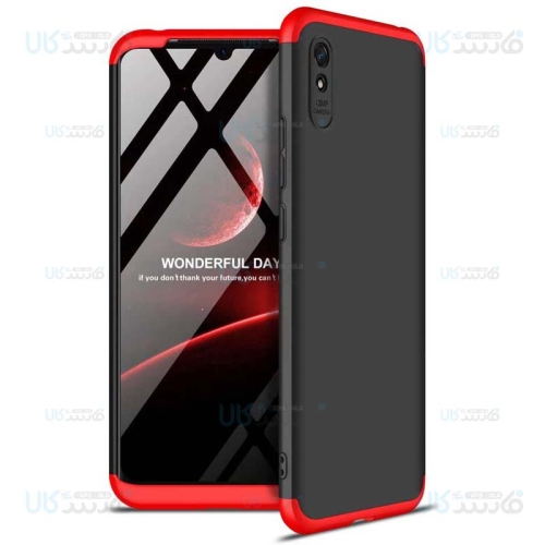 قاب محافظ با پوشش 360 درجه شیائومی GKK Color Full Cover For Xiaomi Redmi 9i