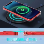 قاب محافظ پشت کریستالی کپسول دار اپل Manger Transparent Air Rubber Case For Apple iPhone 12 mini