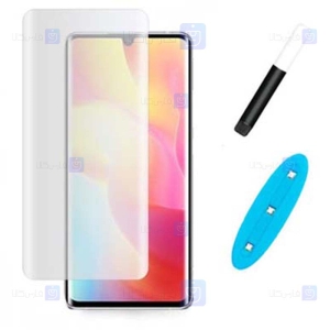 محافظ صفحه شیشه ای تمام صفحه و خمیده یو وی مات شیائومی Matte UV Full Glass Screen Protector Xiaomi Mi Note 10 Pro