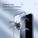 گلس مات تمام صفحه تمام چسب نیلکین آیفون Nillkin Fog Mirror Matte Glass For Apple iPhone 12 Pro Max