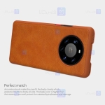 کیف محافظ چرمی نیلکین هواوی Nillkin Qin Case For Huawei Mate 40 Pro Plus