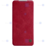 کیف محافظ چرمی نیلکین سامسونگ Nillkin Qin Case For Samsung Galaxy A12