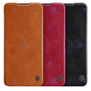کیف محافظ چرمی نیلکین سامسونگ Nillkin Qin Case For Samsung Galaxy A42 5G