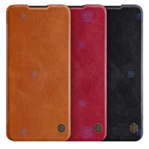 کیف محافظ چرمی نیلکین سامسونگ Nillkin Qin Case For Samsung Galaxy A42 5G
