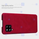کیف محافظ چرمی نیلکین سامسونگ Nillkin Qin Case For Samsung Galaxy A42 5G