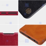 کیف محافظ چرمی نیلکین سامسونگ Nillkin Qin Case For Samsung Galaxy A42 5G
