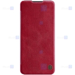 کیف محافظ چرمی نیلکین سامسونگ Nillkin Qin Case For Samsung Galaxy A42 5G
