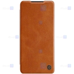 کیف محافظ چرمی نیلکین سامسونگ Nillkin Qin Case For Samsung Galaxy S21 Plus