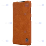 کیف محافظ چرمی نیلکین سامسونگ Nillkin Qin Case For Samsung Galaxy S21 Plus