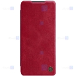 کیف محافظ چرمی نیلکین سامسونگ Nillkin Qin Case For Samsung Galaxy S21 Plus