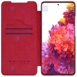 کیف محافظ چرمی نیلکین سامسونگ Nillkin Qin Case For Samsung Galaxy S21 Ultra