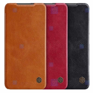 کیف محافظ چرمی نیلکین شیائومی Nillkin Qin Case For Xiaomi Poco M3
