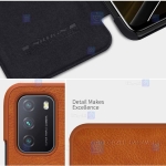 کیف محافظ چرمی نیلکین شیائومی Nillkin Qin Case For Xiaomi Poco M3