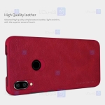 کیف محافظ چرمی نیلکین شیائومی Nillkin Qin Case For Xiaomi Redmi Note 7s