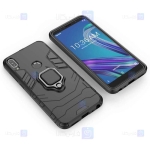 قاب محافظ ضد ضربه انگشتی ایسوس Ring Holder Iron Man Armor Case Asus ZenFone Max Pro M1 ZB602KL