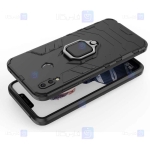قاب محافظ ضد ضربه انگشتی هواوی Ring Holder Iron Man Armor Case Huawei Honor Play