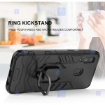 قاب محافظ ضد ضربه انگشتی سامسونگ Ring Holder Iron Man Armor Case Samsung Galaxy A40