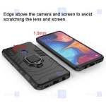 قاب محافظ ضد ضربه انگشتی سامسونگ Ring Holder Iron Man Armor Case Samsung Galaxy M30s