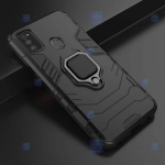 قاب محافظ ضد ضربه انگشتی سامسونگ Ring Holder Iron Man Armor Case Samsung Galaxy M30s