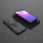 قاب محافظ ضد ضربه انگشتی شیائومی Ring Holder Iron Man Armor Case Xiaomi Mi 10 Lite 5G Mi10 Youth 5G