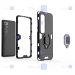 قاب محافظ ضد ضربه انگشتی شیائومی Ring Holder Iron Man Armor Case Xiaomi Mi 10 Ultra
