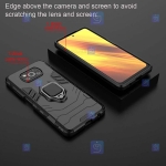قاب محافظ ضد ضربه انگشتی شیائومی Ring Holder Iron Man Armor Case Xiaomi Poco X3 NFC