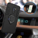 قاب محافظ ضد ضربه انگشتی شیائومی Ring Holder Iron Man Armor Case Xiaomi Pocophone F1