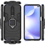 قاب محافظ ضد ضربه انگشتی شیائومی Ring Holder Iron Man Armor Case Xiaomi Redmi K30