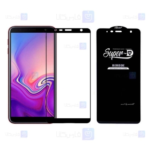 گلس گوشی سامسونگ Super D Full Glass Screen Protector For Samsung Galaxy J4 Plus