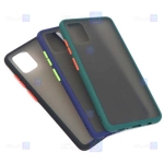 قاب محافظ پشت مات سامسونگ Transparent Hybrid Case Samsung Galaxy A02s
