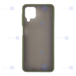 قاب محافظ پشت مات سامسونگ Transparent Hybrid Case Samsung Galaxy A12
